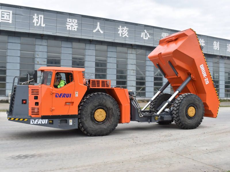 Подземный дизельный самосвал DRUK-20