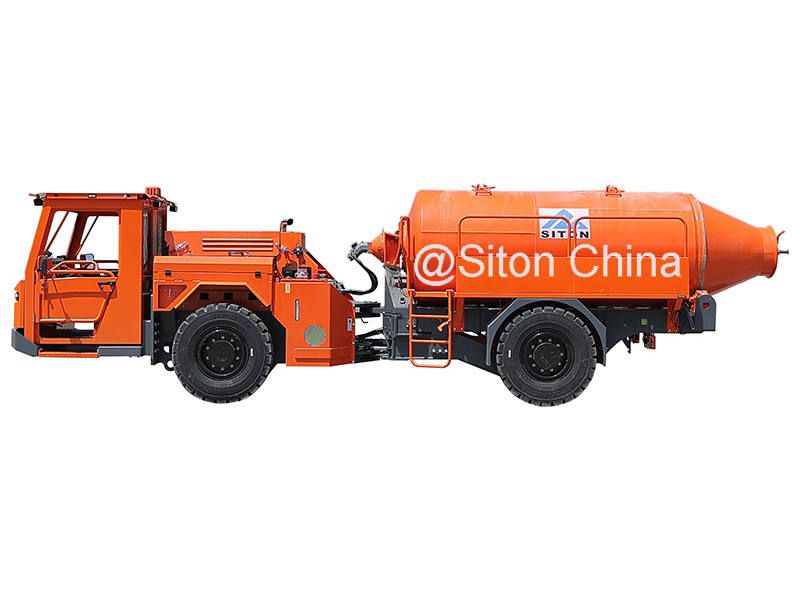 Автобетоносмеситель для туннелей KJCJ-4