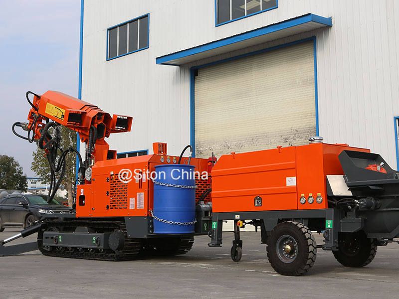 Мобильный бетононасос HP6A