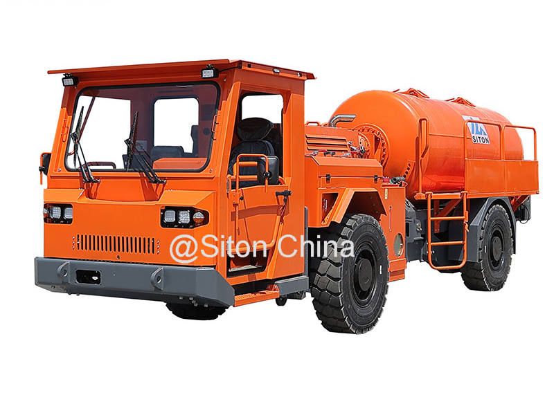 Автобетоносмеситель для туннелей KJCJ-4