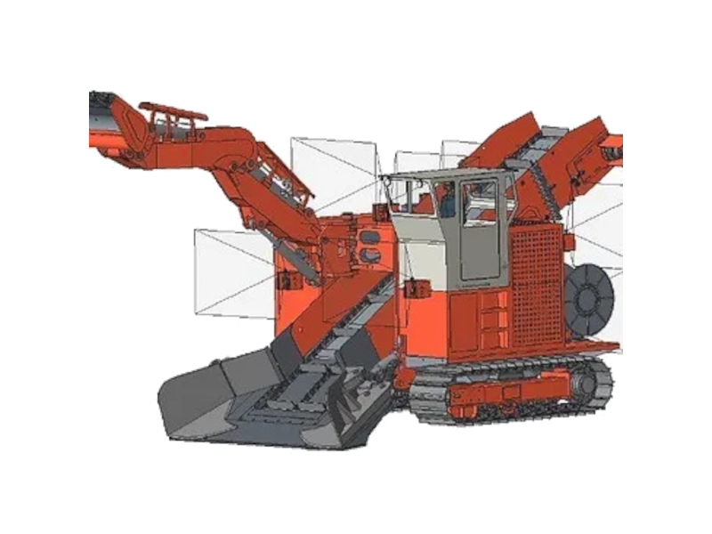 Подземный гусеничный тоннельный экскаватор LWL-450